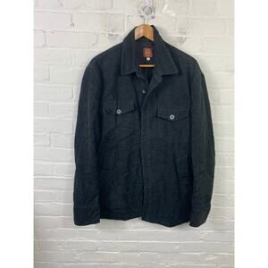 VTG Marc Baxis Women's Los Angeles Soft Button Up Blazer Dark Green Size L